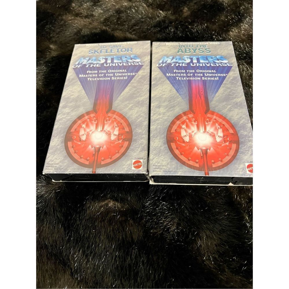 2002 Masters Of The Universe Into The Abyss Mattel, to save skeletor VHS Video T